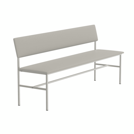 Банкетка медицинская со спинкой БМС