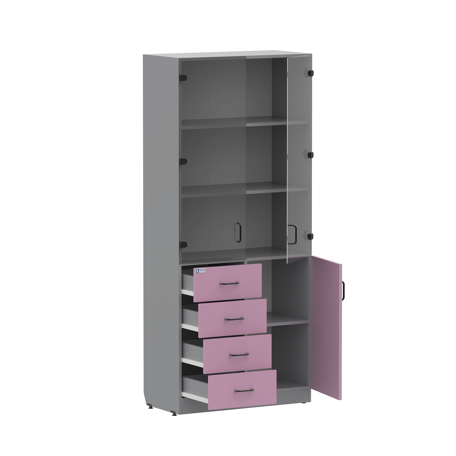 Шкаф для документов GRAY LITE 5