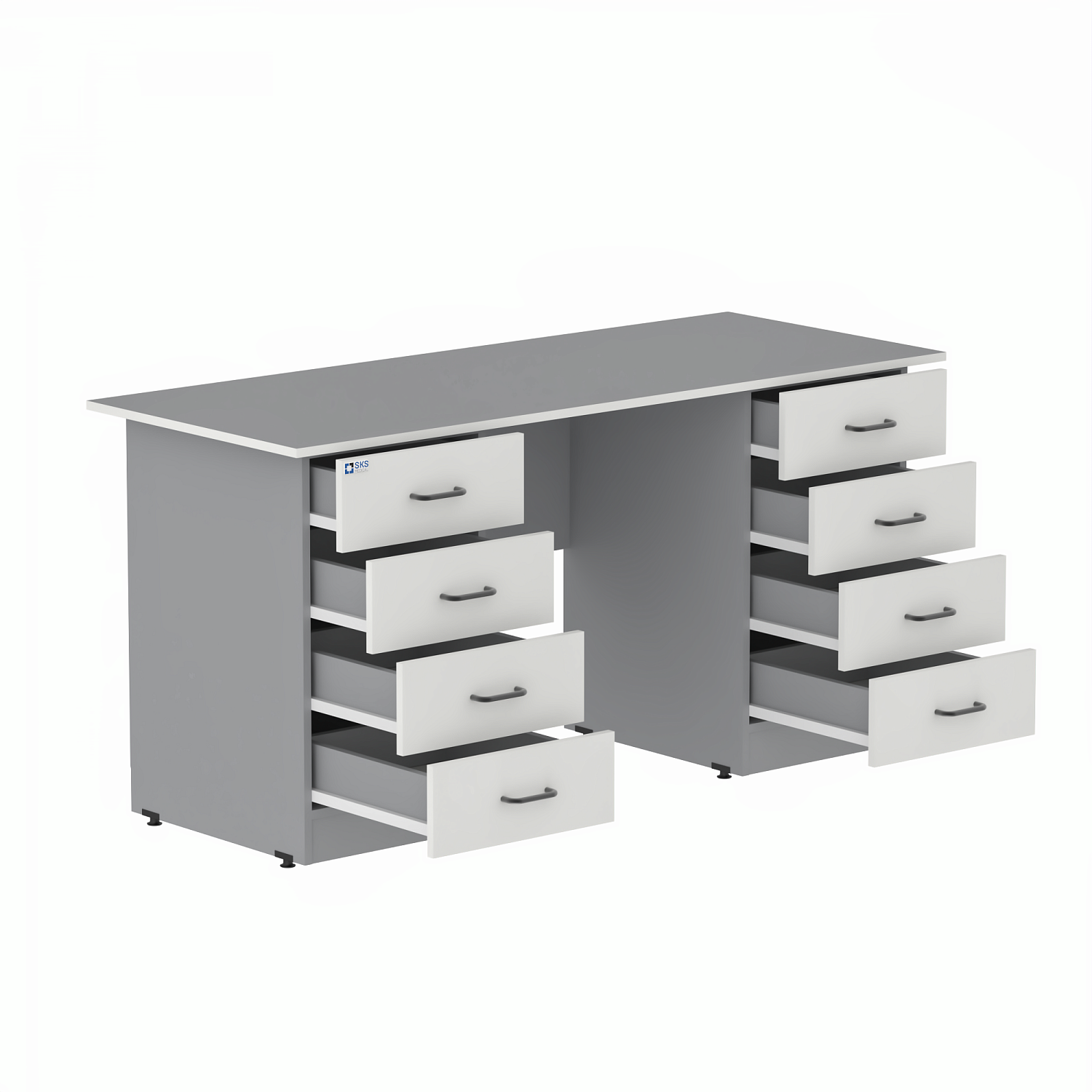 Стол рабочий WHITE LITE 9