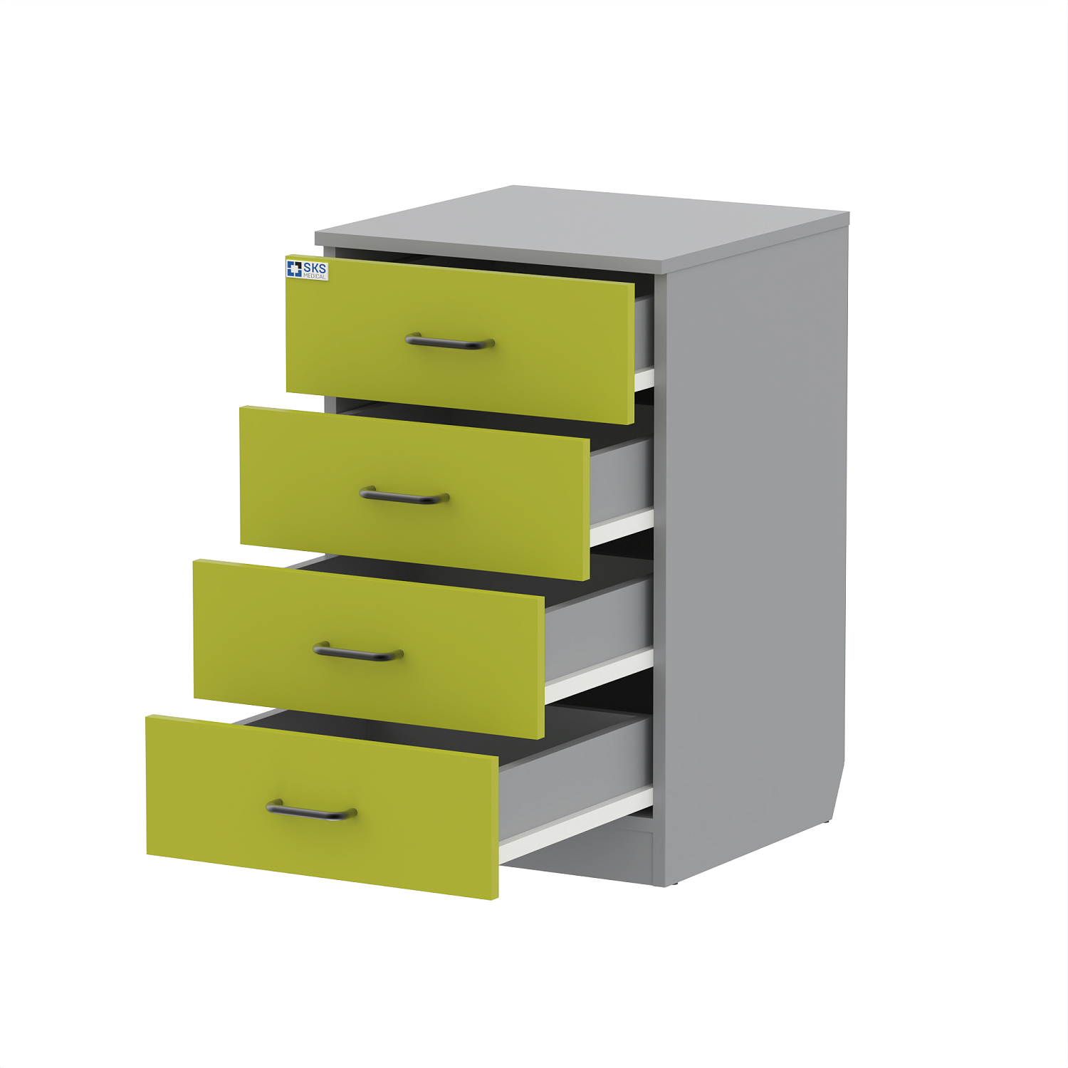 Тумба приставная WHITE LITE 4