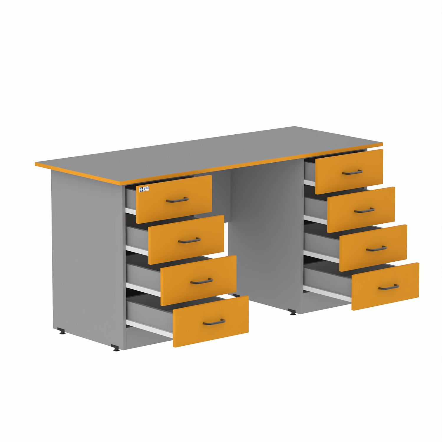 Стол рабочий WHITE LITE 9