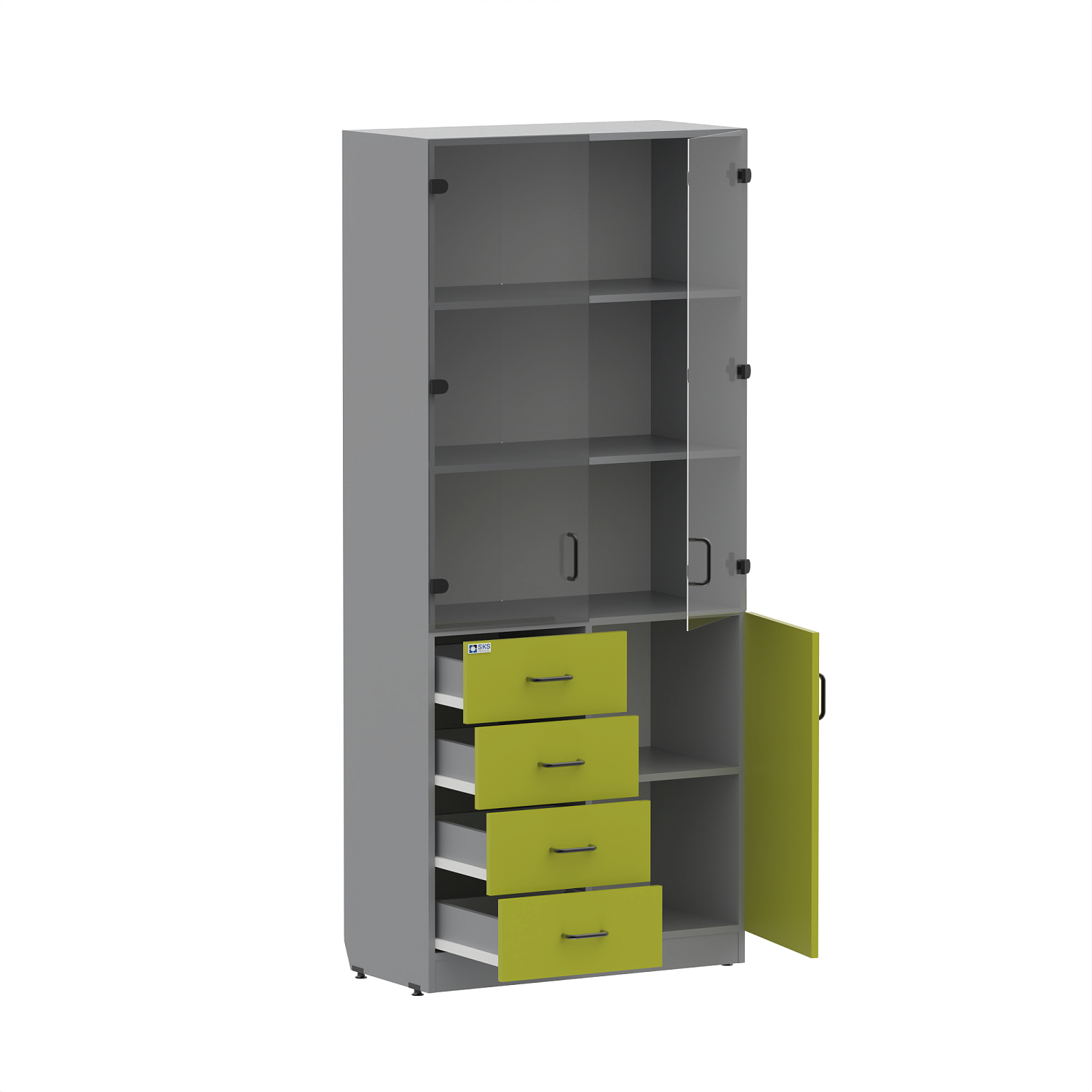 Шкаф для документов GRAY LITE 5