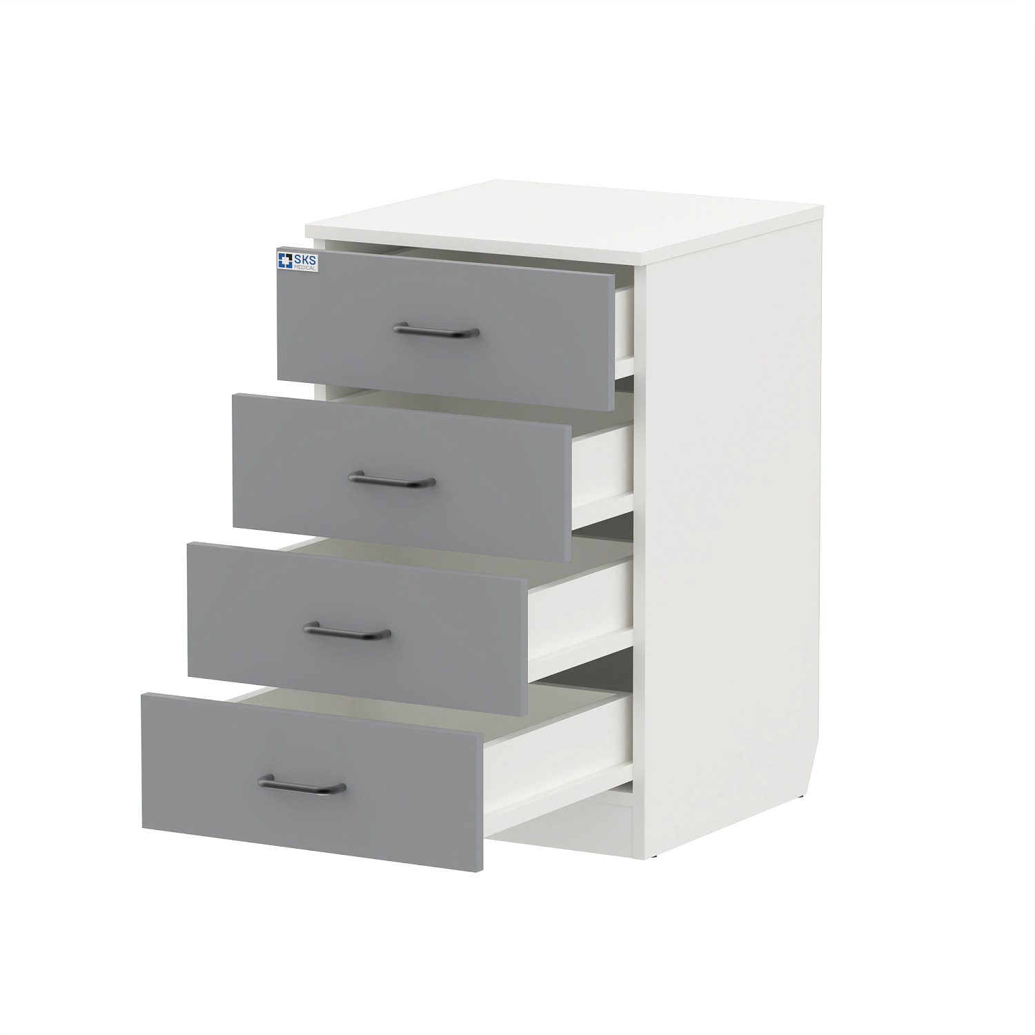 Тумба приставная WHITE LITE 4