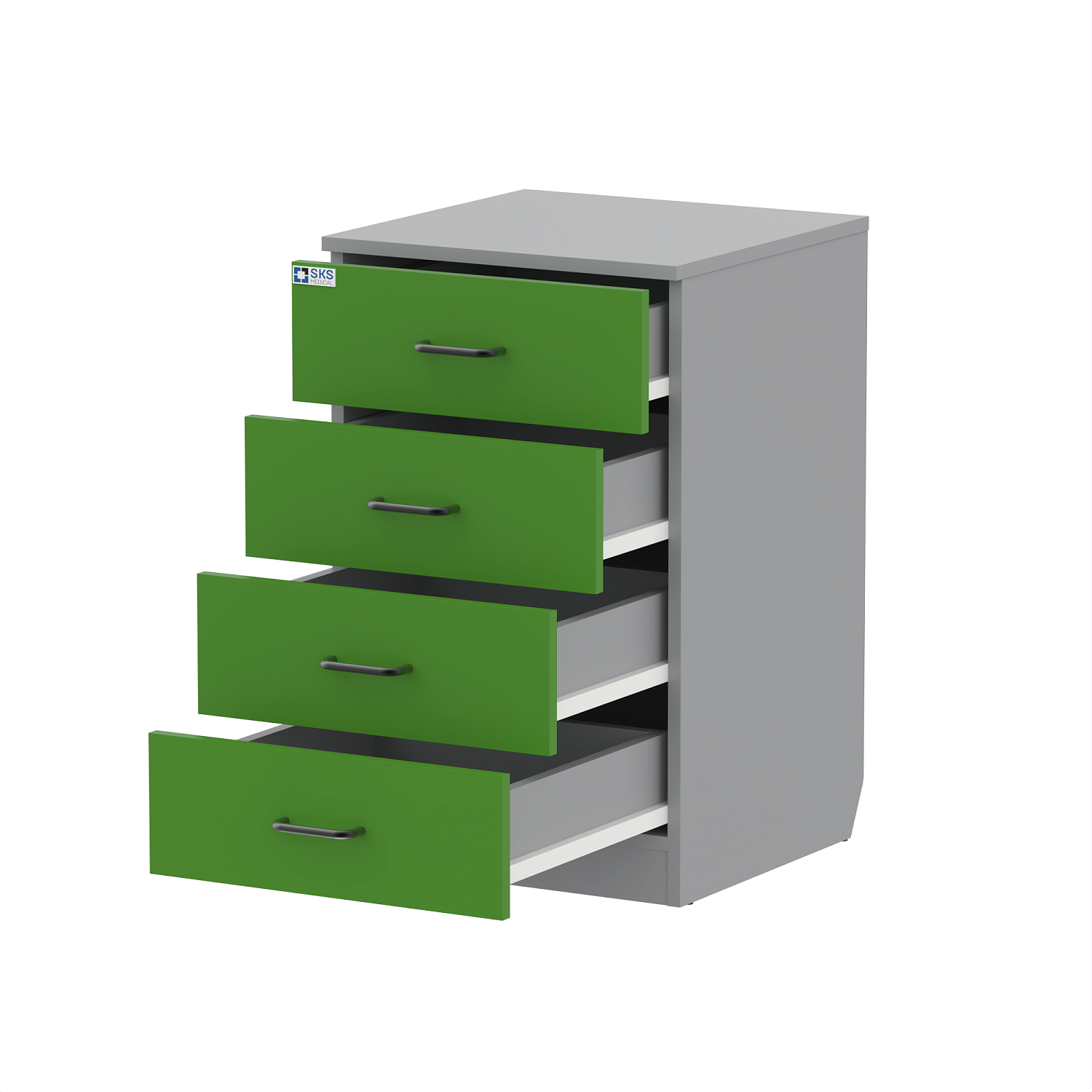 Тумба приставная WHITE LITE 4