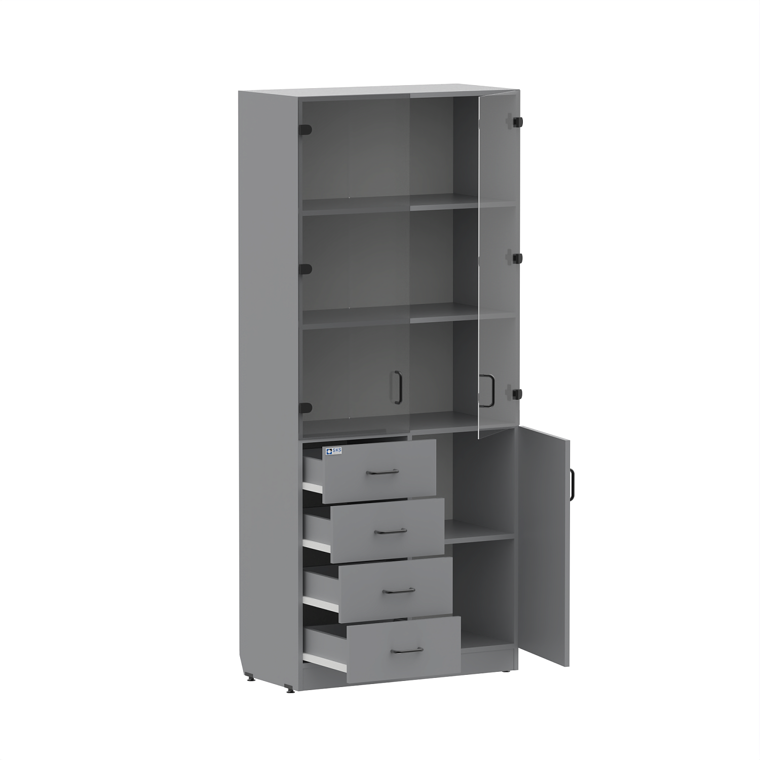 Шкаф для документов GRAY LITE 5