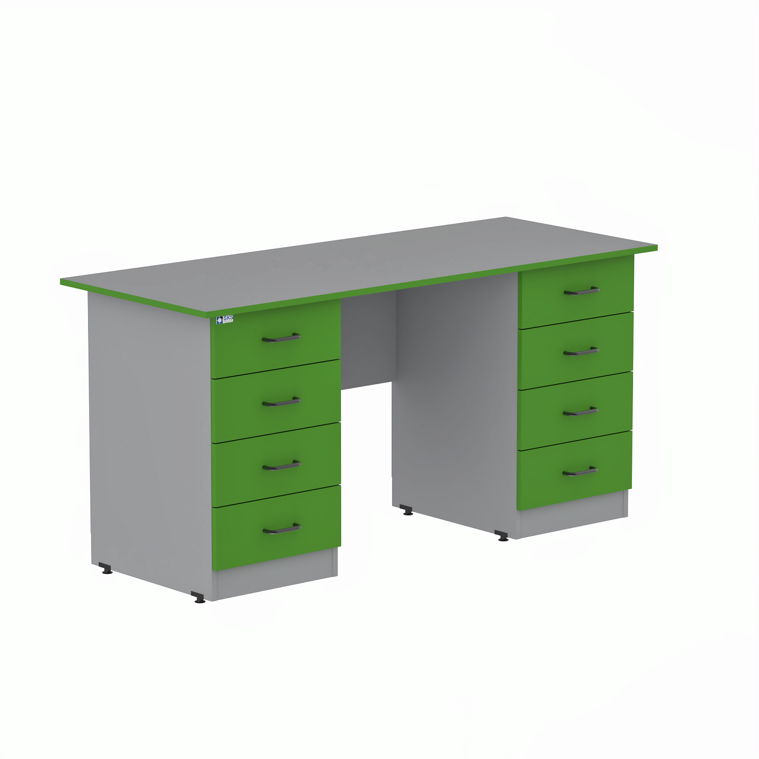 Стол рабочий WHITE LITE 9