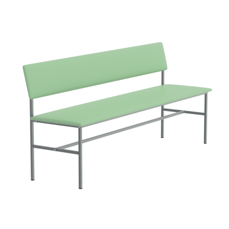 Банкетка медицинская со спинкой БМС