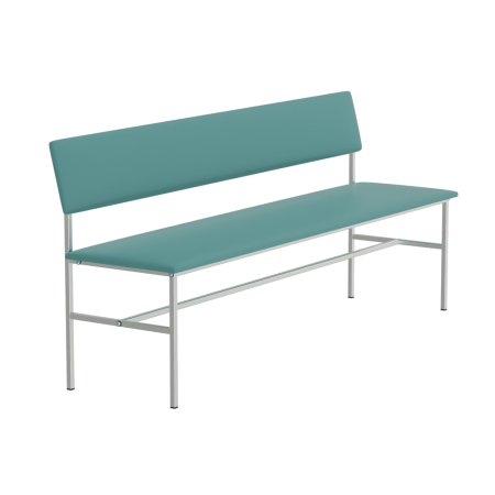 Банкетка медицинская со спинкой БМС