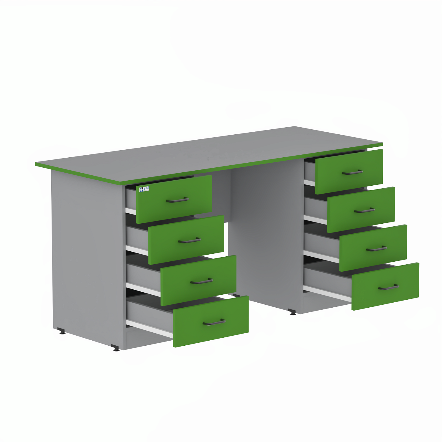 Стол рабочий WHITE LITE 9