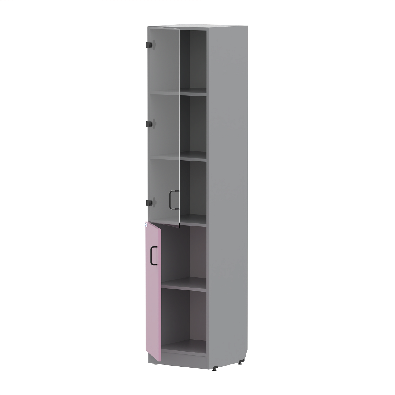 Шкаф-колонка для документов GRAY LITE 1
