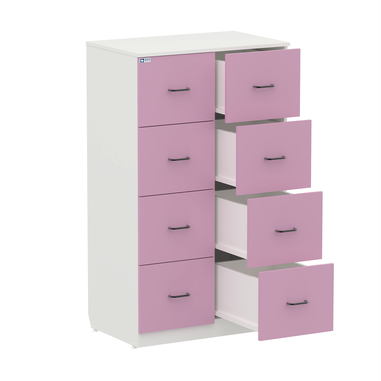 Шкаф картотечный WHITE LITE 2