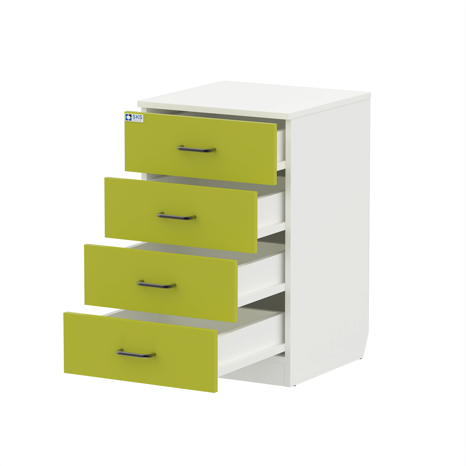 Тумба приставная WHITE LITE 4