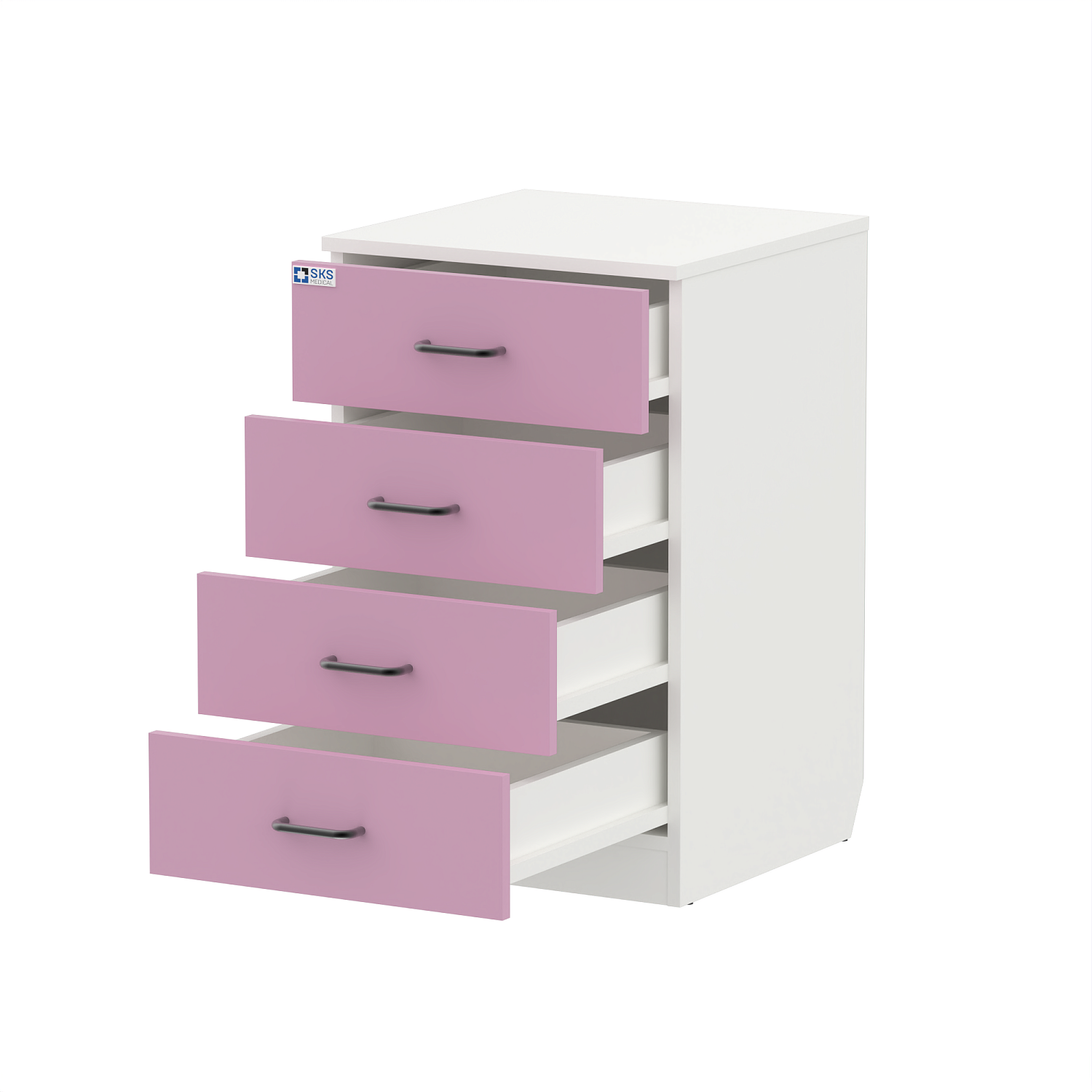 Тумба приставная WHITE LITE 4