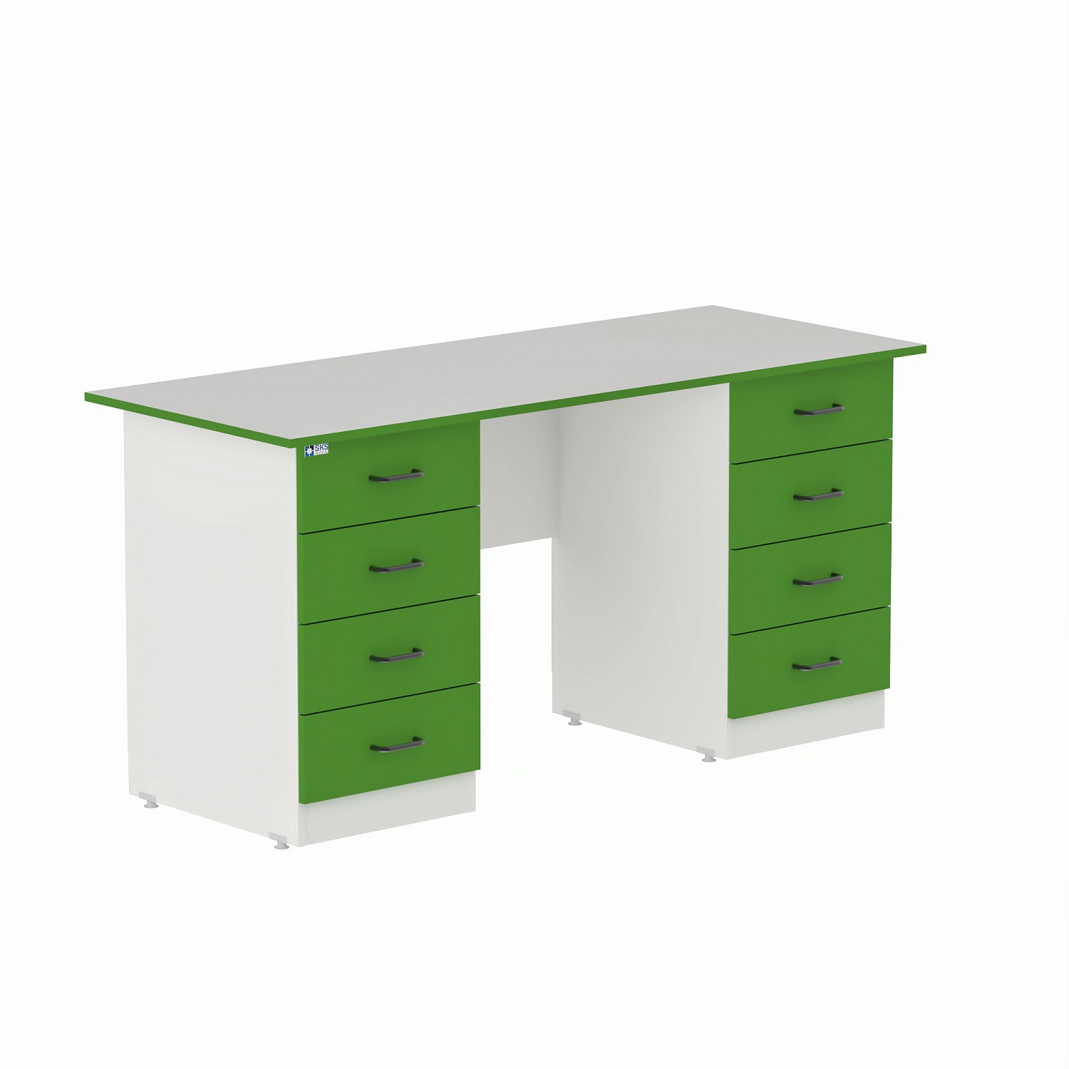 Стол рабочий WHITE LITE 9