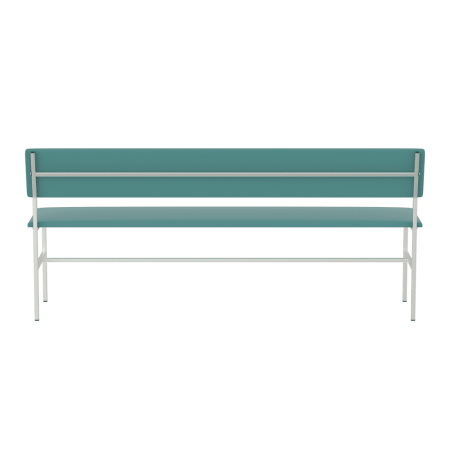 Банкетка медицинская со спинкой БМС