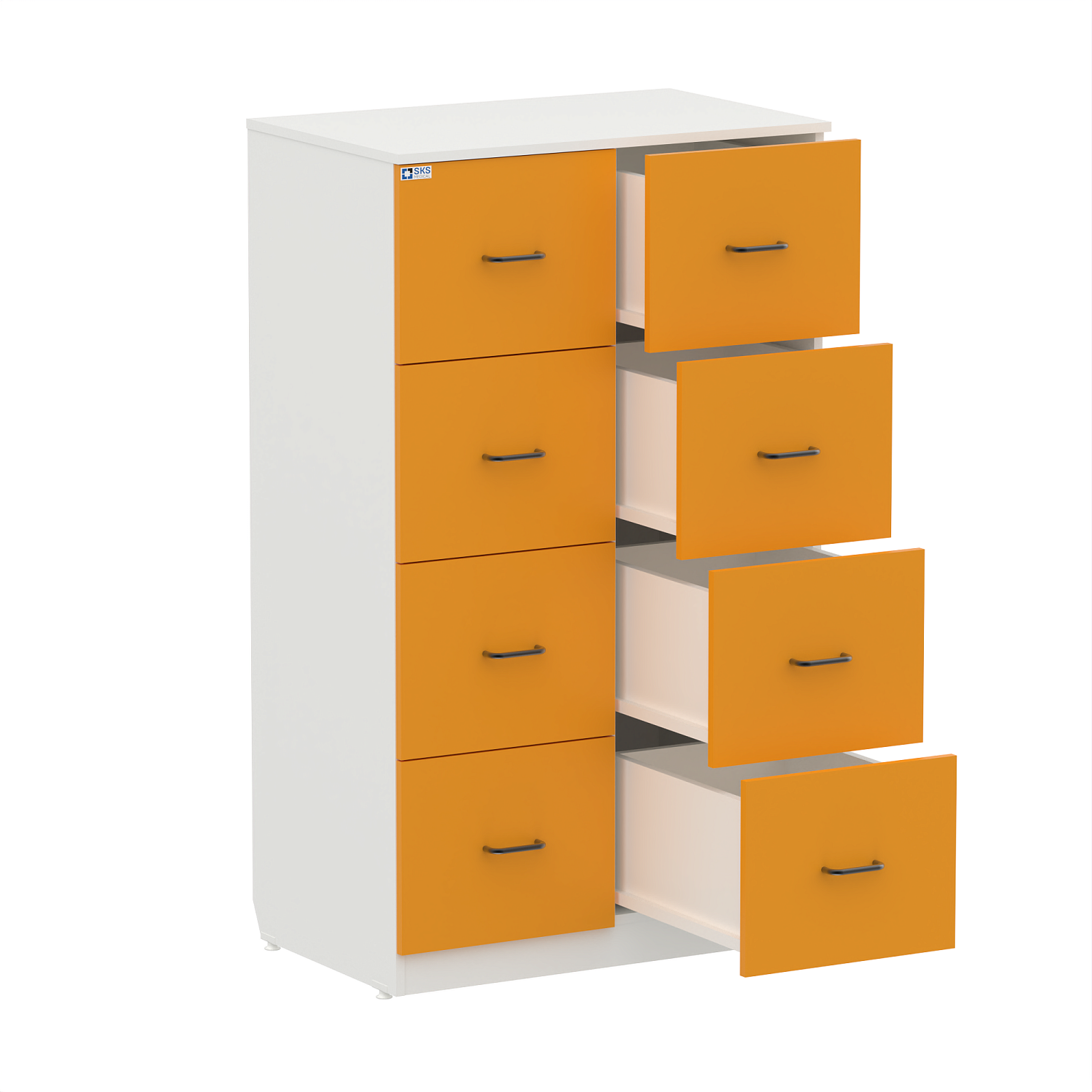 Шкаф картотечный WHITE LITE 2