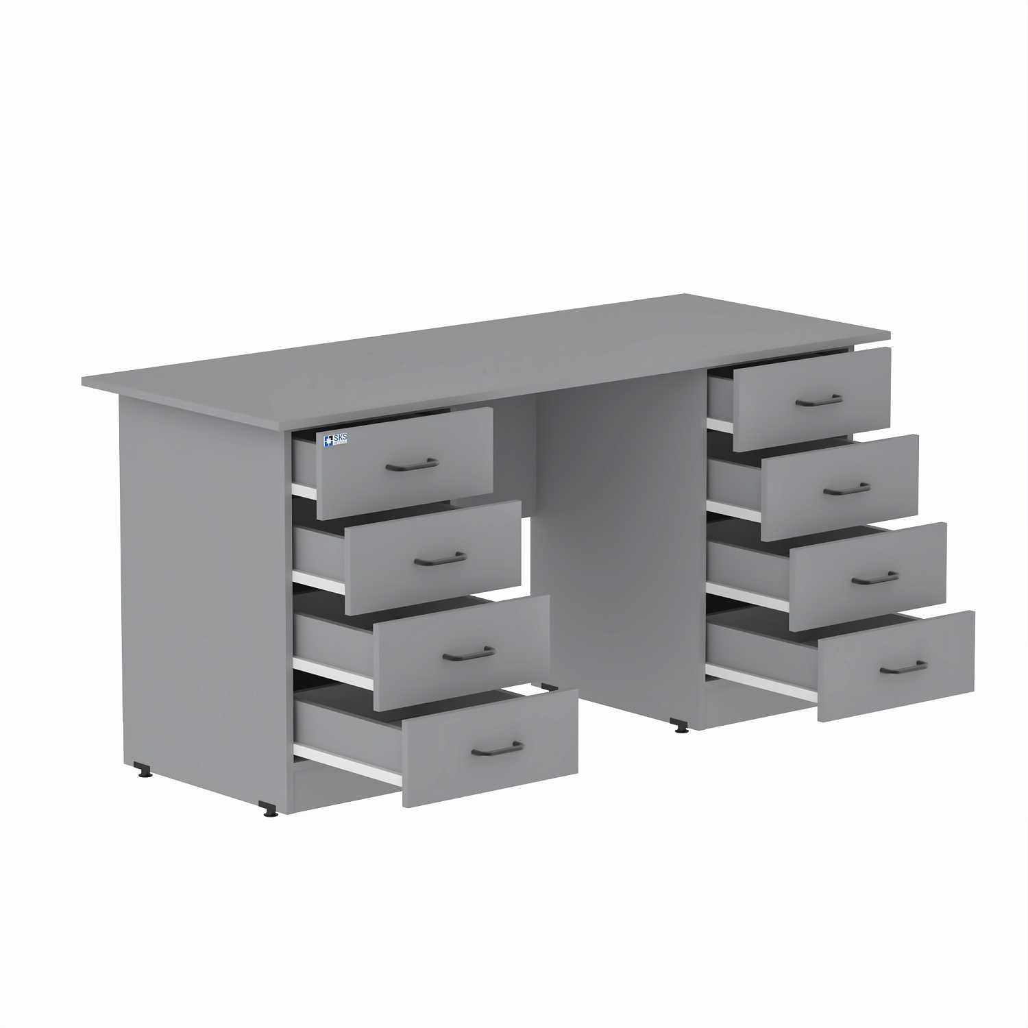 Стол рабочий WHITE LITE 9