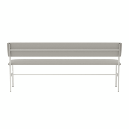 Банкетка медицинская со спинкой БМС