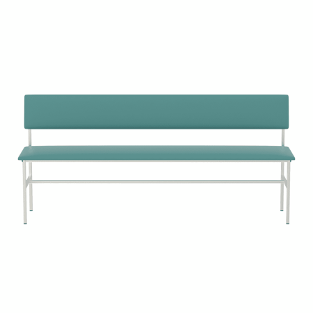 Банкетка медицинская со спинкой БМС