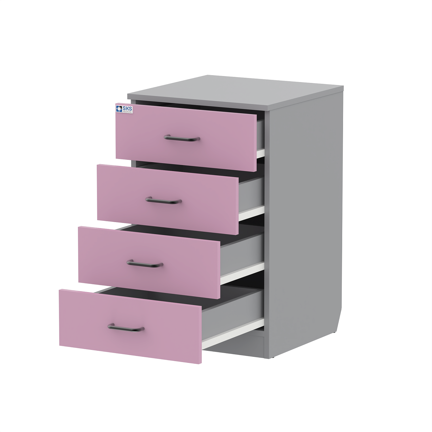 Тумба приставная WHITE LITE 4