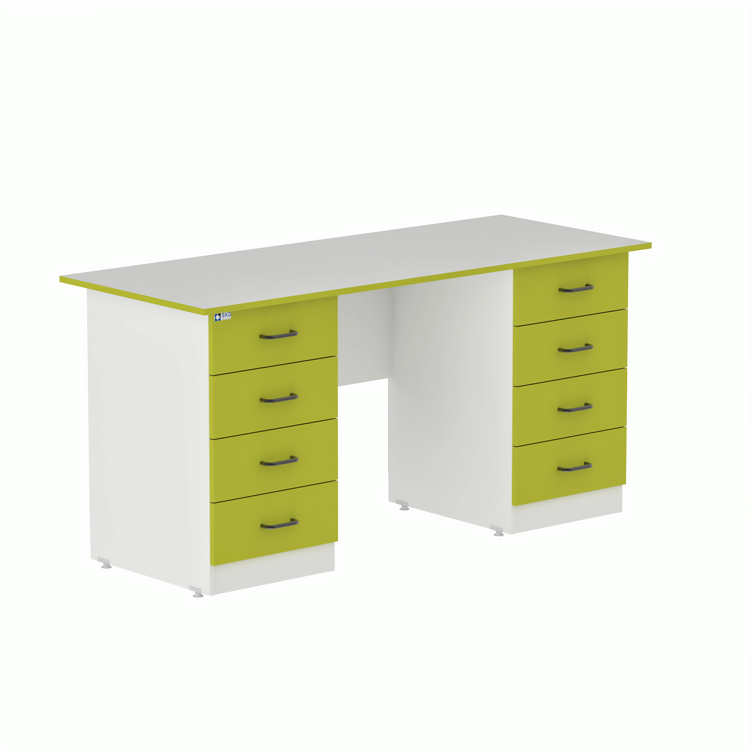 Стол рабочий WHITE LITE 9