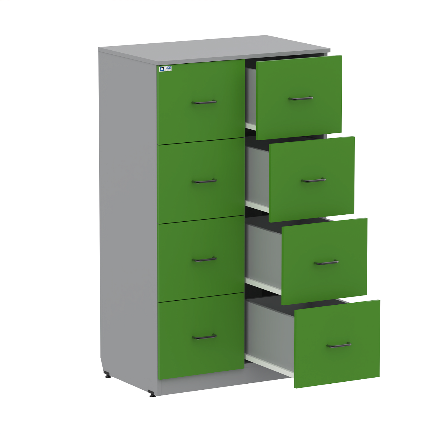 Шкаф картотечный WHITE LITE 2