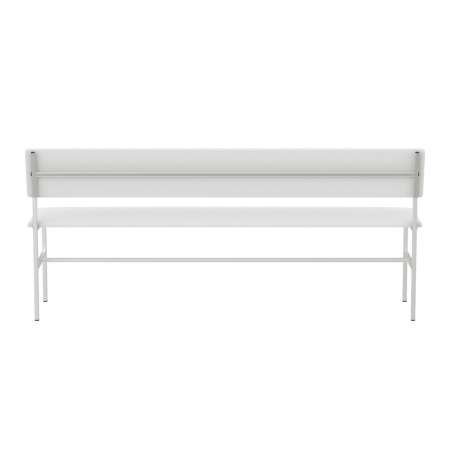 Банкетка медицинская со спинкой БМС