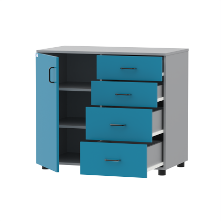 Тумба прикроватная GRAY LITE 6