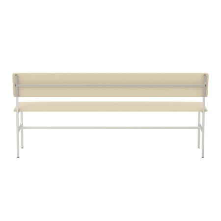 Банкетка медицинская со спинкой БМС