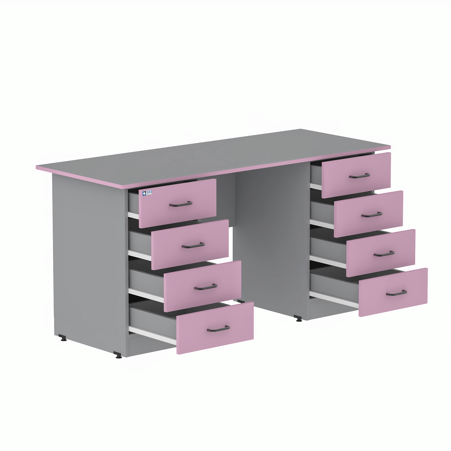 Стол рабочий WHITE LITE 9