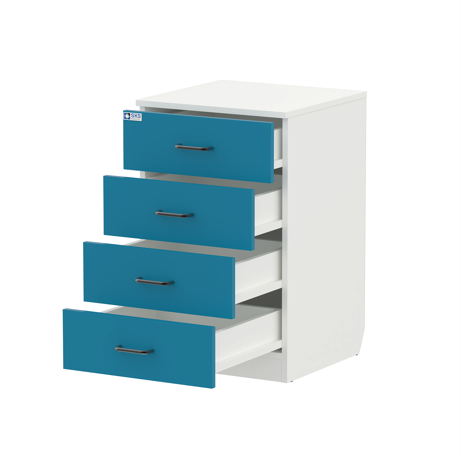 Тумба приставная WHITE LITE 4