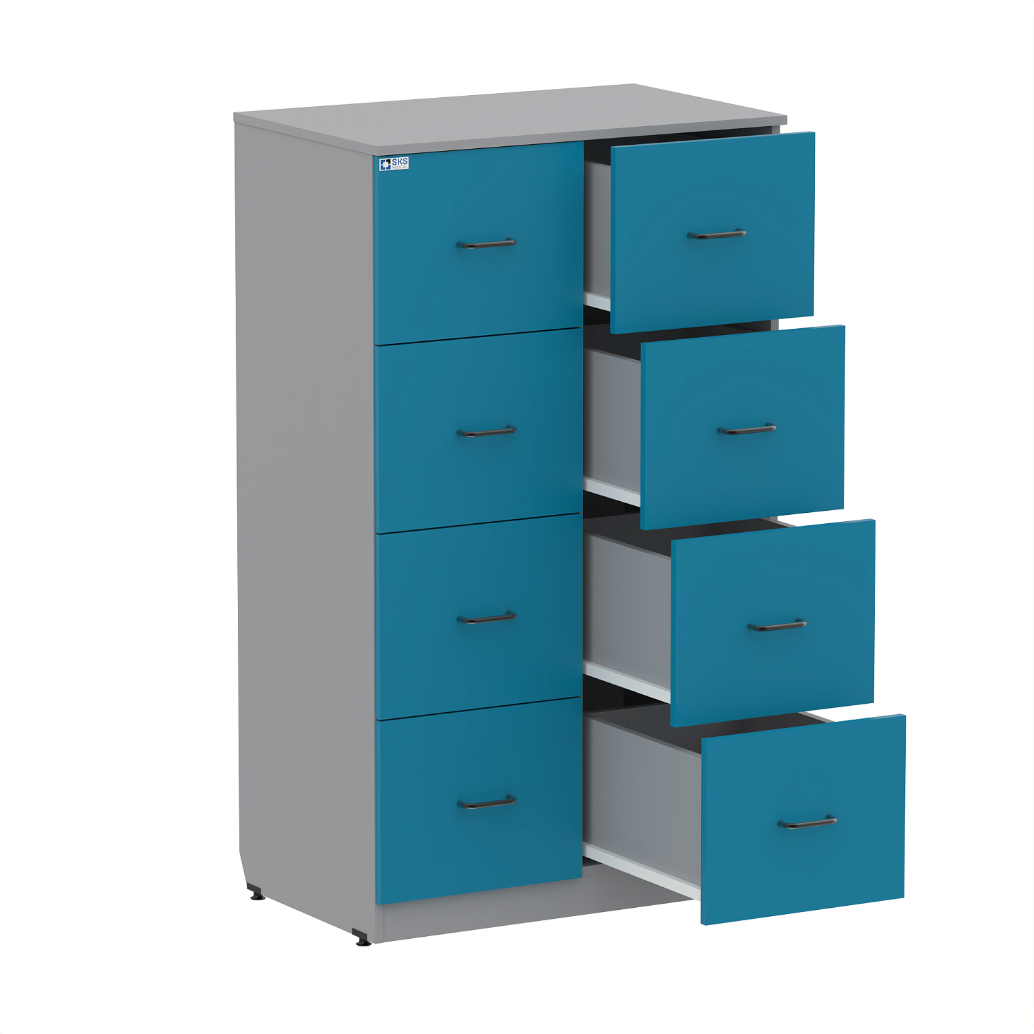 Шкаф картотечный WHITE LITE 2