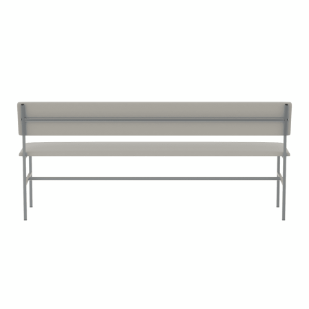 Банкетка медицинская со спинкой БМС