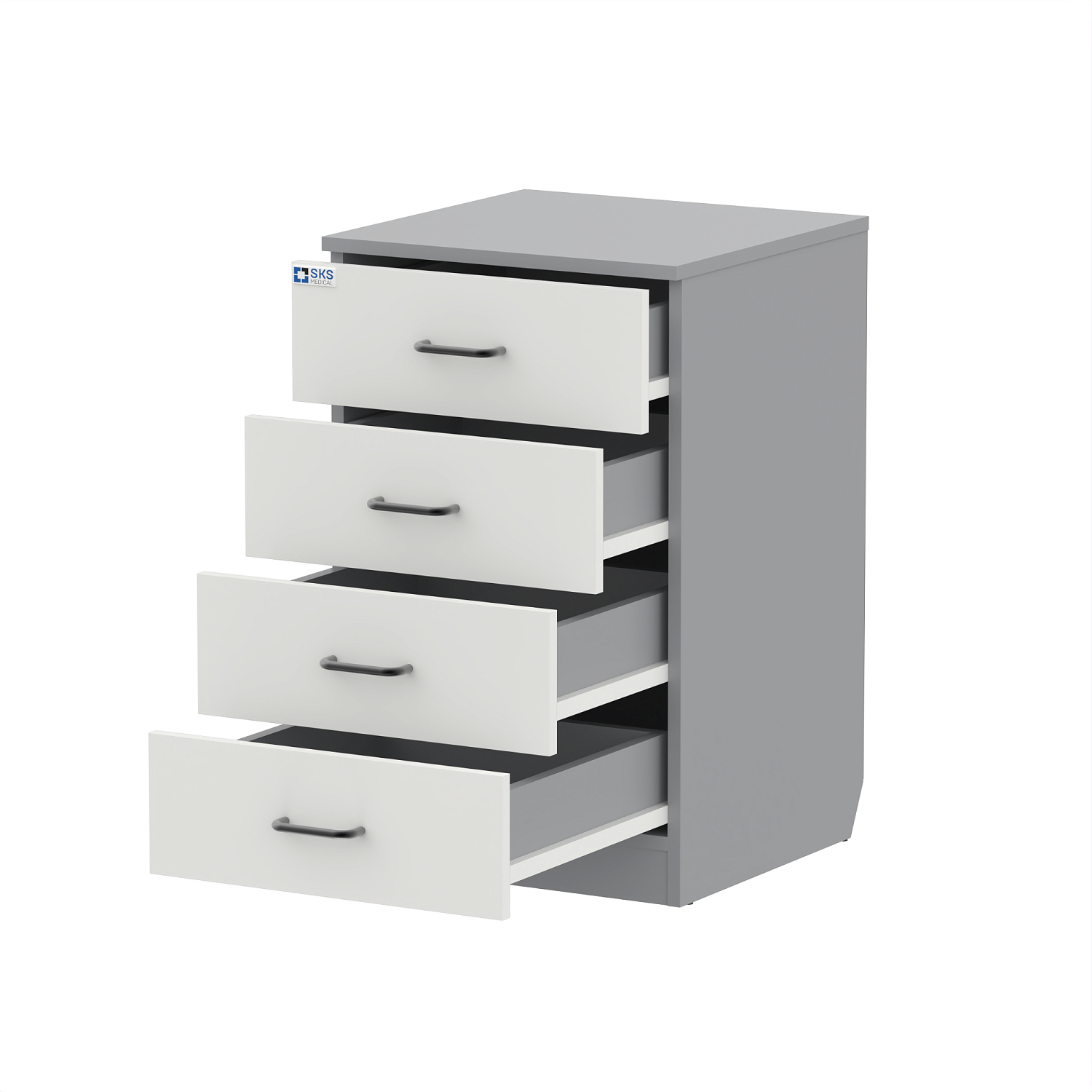 Тумба приставная WHITE LITE 4