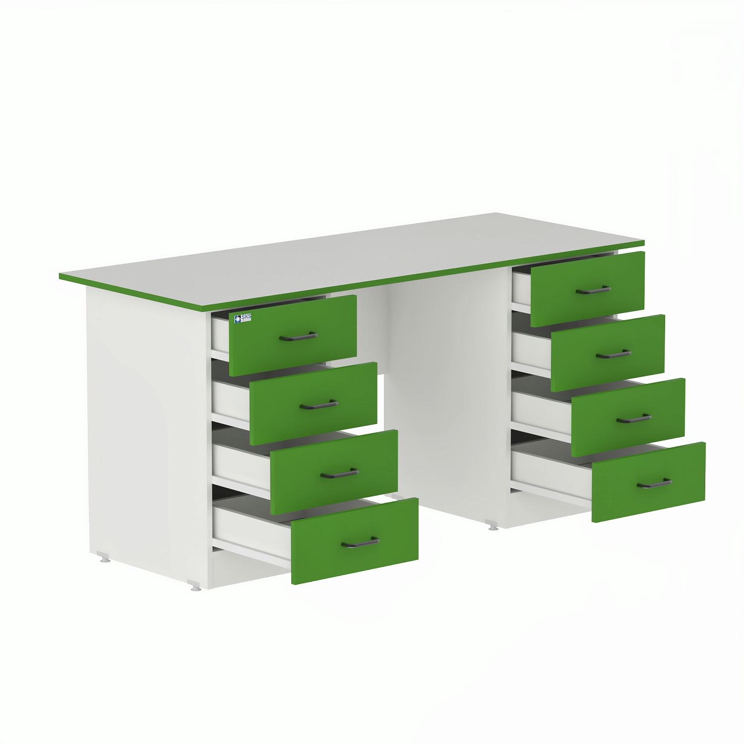 Стол рабочий WHITE LITE 9