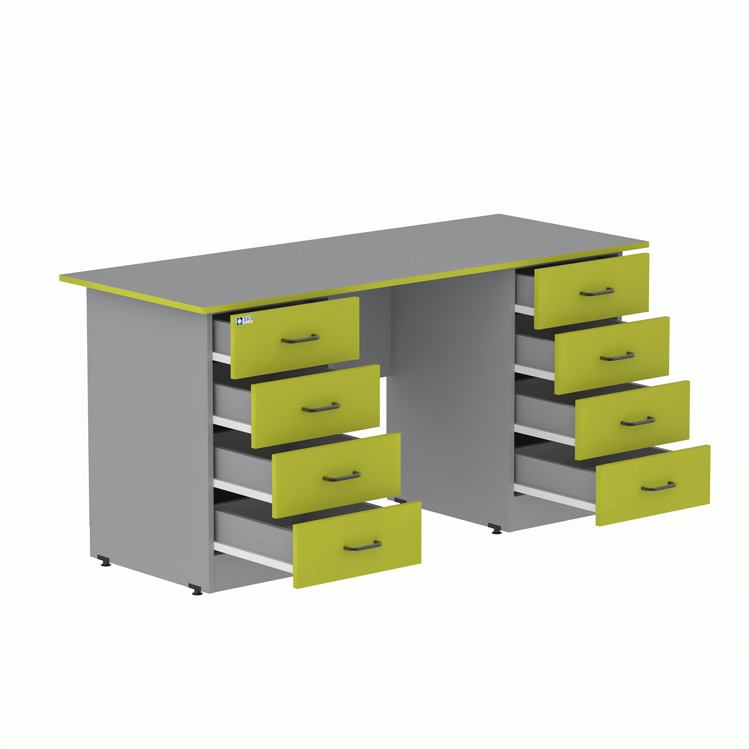 Стол рабочий WHITE LITE 9