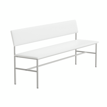 Банкетка медицинская со спинкой БМС