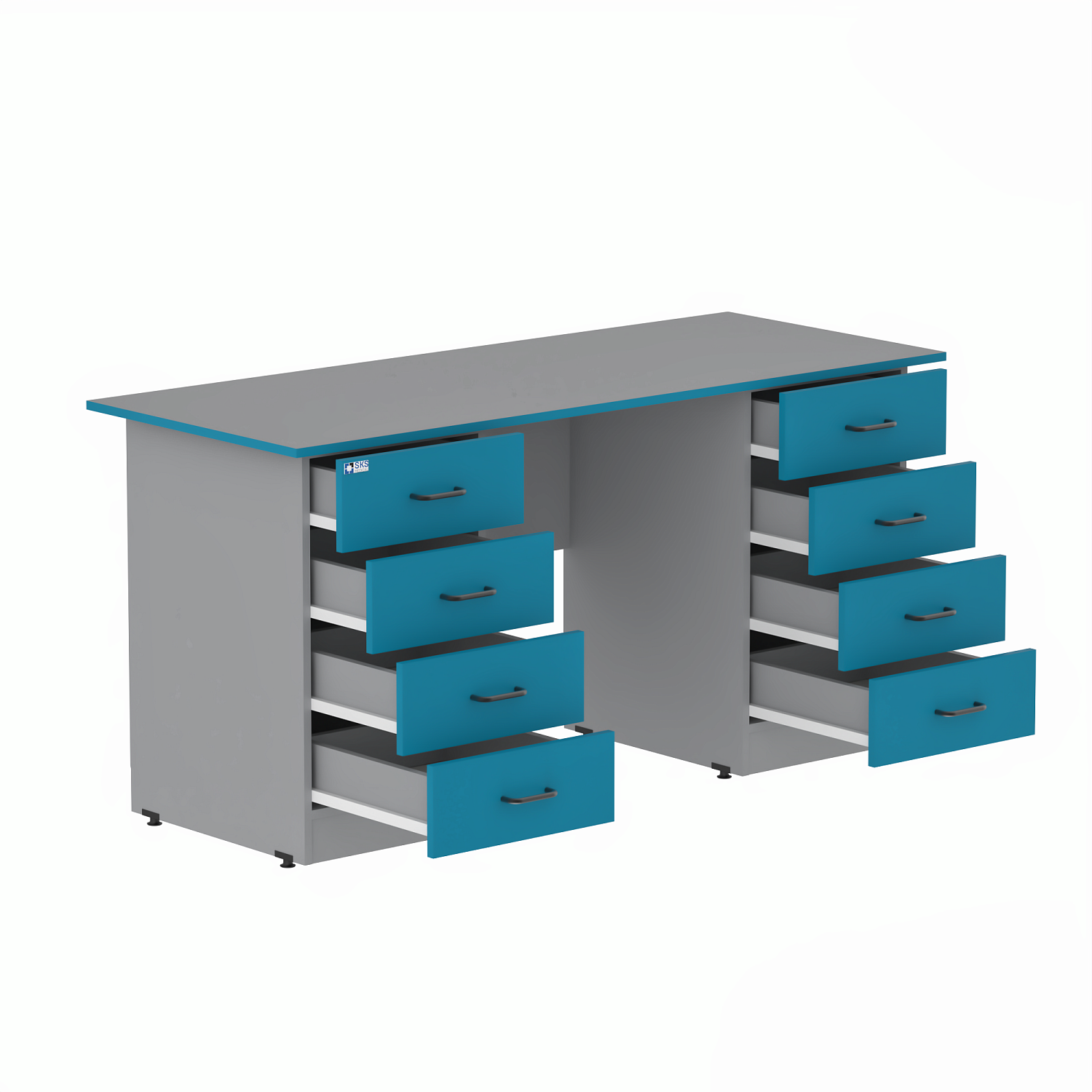 Стол рабочий WHITE LITE 9